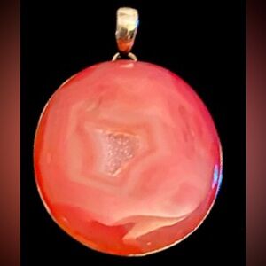 SALE!!! Absolutely gorgeous Botswana Agate set in 925 Sterling Silver